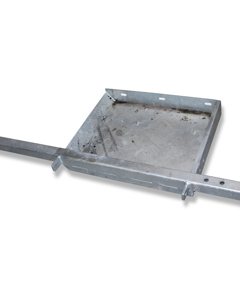 Side part lh for bracket DKD type 16